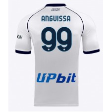 SSC Napoli Frank Anguissa #99 Bortatröja 2023-24 Korta ärmar